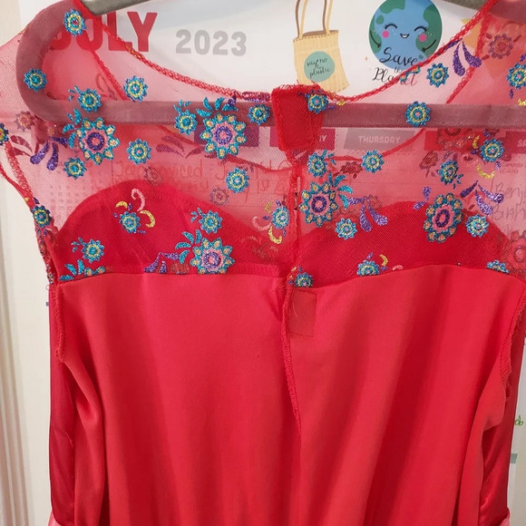 Disney Elena of Avalor Prestige Ball Gown Girls' Costume in Size 7/8 Medium - Picture 11 of 15